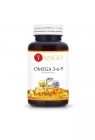 Yango Omega 3-6-9 1000 mg z olejem z wiesioka i lnianym 60 kaps.