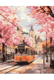 Ideyka Malowanie po numerach - R�owa �cie�ka 40x50cm