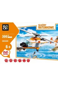 Klocki Blocki S�u�by ratunkowe �mig�owec 300 element�w *