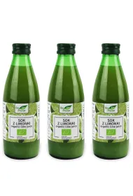 Bio Planet Sok z limonki NFC 100% zestaw 3 x 250 ml Bio