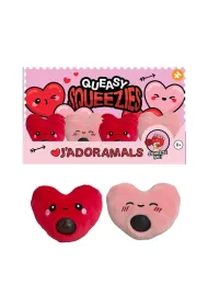 Pluszowa zabawka sensowyczna J'Adoramals Heart MIX Puckator