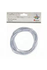 Titanum Sznurek papierowy szary 5m