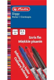 Herlitz Cienkopis Diggy 0,5 mm czarny