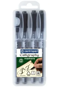 Centropen Marker do kaligrafii 4 grubo�ci