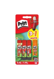 Klej w sztyfcie PRITT 3x11g + 1x10g neon blister