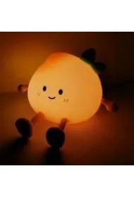 Puckator Lampka nocna LED stojak na telefon brzoskwinia