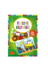 Alexander Piaskowe malowanki. Koparka i Traktor