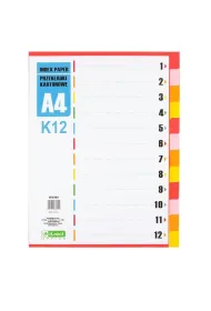 D.rect Przek�adki kartonowe 1-12 K12