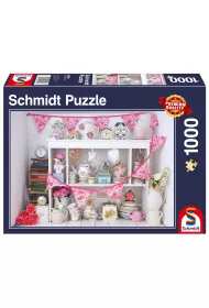 Puzzle 1000 el. Premium Quality. Czas na herbat� Schmidt