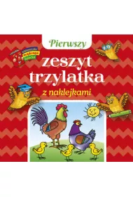 Biblioteczka m�drego dziecka. Pierwszy zeszyt trzylatka z naklejkami