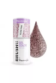 BrushUp! Gel Color UV/LED lakier hybrydowy do paznokci Blink Pink 5 g