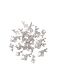 dpCraft Renifery samoprzylepne z brokatem 20 szt.