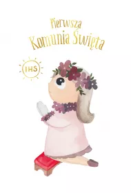 Henry Karnet B6 Komunia - Dziewczynka