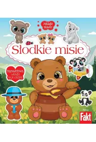 S�odkie misie. Brokatowe naklejki dla ciebie