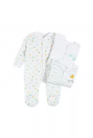 Pajac Niemowlcy Z Baweny Organicznej 3-Pak 80 Cm Cool Club