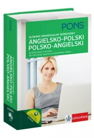 S�ownik uniwersalny biznesowy ang-pol, pol-ang PONS 40 000 hase� i zwrot�w