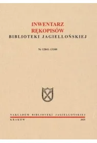 Inwentarz r�kopis�w BJ. Nr 12841-13300