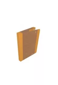 Donau Teczka na rzepy A4 pomara�czowa 3 cm