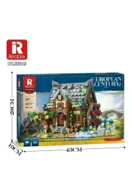 Klocki Medieval Mill 1873el