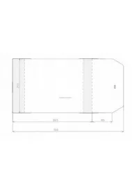 Sztapel Ok�adka regulowana 250x450mm 50 szt.
