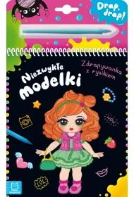 Niezwyk�e modelki. Zdrapywanka z rysikiem