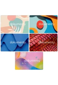 Panta Plast Ok�adka na dokumenty Duo nadruk mix