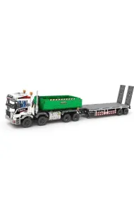 Klocki Large Truck With Flat Trailer 2852el
