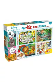 Puzzle dwustronne maxi 4x48 el. Disney Lisciani