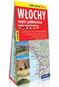 W�OCHY PӣNOCNE MAPA SAMOCHODOWA 1:650 000 2018 PAPIER