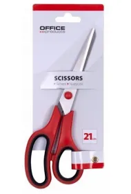 Office Products No�yczki biurowe mi�kki uchwyt 21cm
