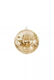 PartyDeco Dekoracja wisz�ca Kula Disco z�oty 30cm
