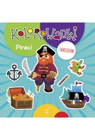 Kolorowanki z naklejkami. Piraci