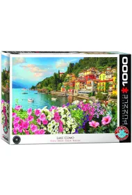 Puzzle 1000 el. W�ochy, Jezioro Como Eurographics