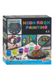 Zestaw do malowania kamieni neonowy Grafix