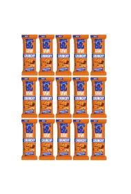 BeRaw Baton Crunchy Peanuts & Caramel Zgrzewka 15 x 40 g
