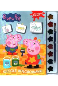 Peppa Weso�e kolorowanki+farbki