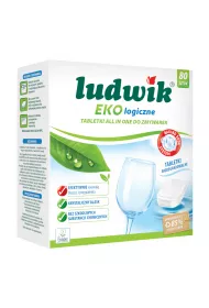 Ludwik Ekologiczne tabletki all in one do zmywarek 80 szt.