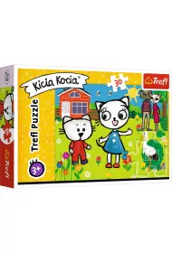 Puzzle 30 el. Przygody Kici Koci Trefl