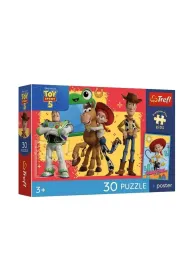 Puzzle 30el Premium Przygody zabawek TREFL 18344
