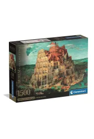 Puzzle 1500 el. Museum Bruegel, The Tower Of Babel Clementoni