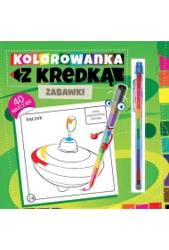 Kolorowanka z kredk� Zabawki