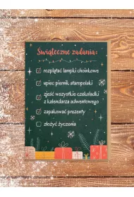 Absztyfikant Kartka �wi�teczne zadania