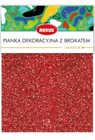 Beniamin Zestaw pianka dekoracyjna brokat A4 5 kolor�w