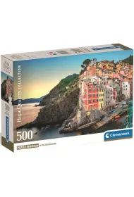Puzzle 500 el. Riomaggiore Coast Clementoni