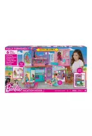Barbie wakacyjny domek umeblowany Mattel
