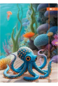 Teczka A4+ z gumk� Aqua Cuties HAPPY COLOR