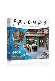 Puzzle 3D 440 el. Przyjaciele Central Perk Tactic