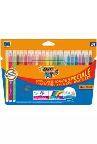 Bic Flamastry Kid Couleur Fluo 24 szt.