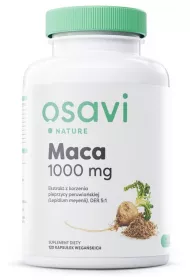 Osavi Korze Maca - ekstrakt 5:1 500 mg Suplement diety 120 kaps.