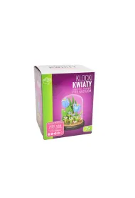 Klocki kwiaty - niebieskie tulipany pod kloszem, 558 element�w
